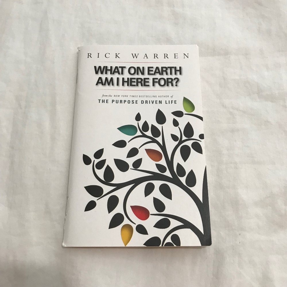 📚3/$35 The Purpose Driven Life: What on Earth Am I Here For? by Rick Warren